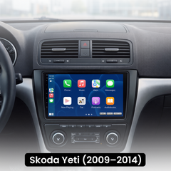 Skoda Yeti 09-14 - 10,1" Radio m. Apple CarPlay og Android Auto