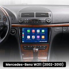 Mercedes-Benz W211 - 9" Radio m. Apple CarPlay og Android Auto