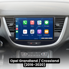 <h2>Opel autoradio Grandland/Crossland 16-20 9" avec Apple CarPlay et Android Auto</h2> 
