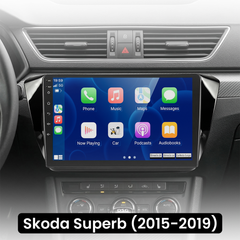 Skoda Superb 15-19 - 10,1" radio met Apple CarPlay en Android Auto 