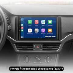 <h2>Autoradio 10,1" pour VW Polo / Skoda Scala / Skoda Kamiq 20-25 avec Apple CarPlay et Android Auto</h2> 