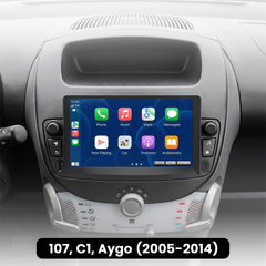 107, C1, Aygo 2005-2014 - Autoradio 7" avec Apple CarPlay et Android Auto 