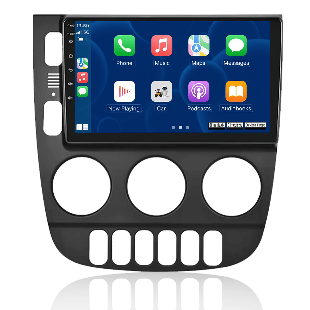 Mercedes-ML 2003-2005 - autoradio 9" avec Apple CarPlay et Android Auto 