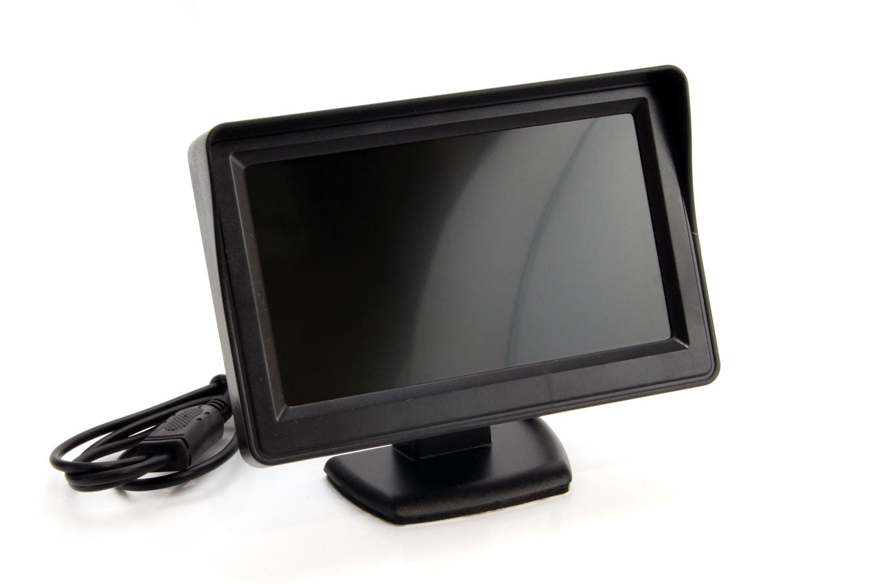 4,3 tommer display til parkeringsassistent