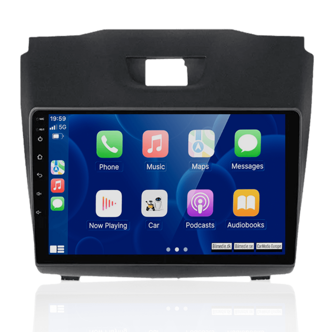 Isuzu D-Max 15-18 - autoradio 9" avec Apple CarPlay et Android Auto 