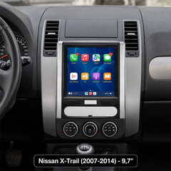 Nissan X-Trail 2007-2014 - autoradio 9,7" avec Apple CarPlay et Android Auto 