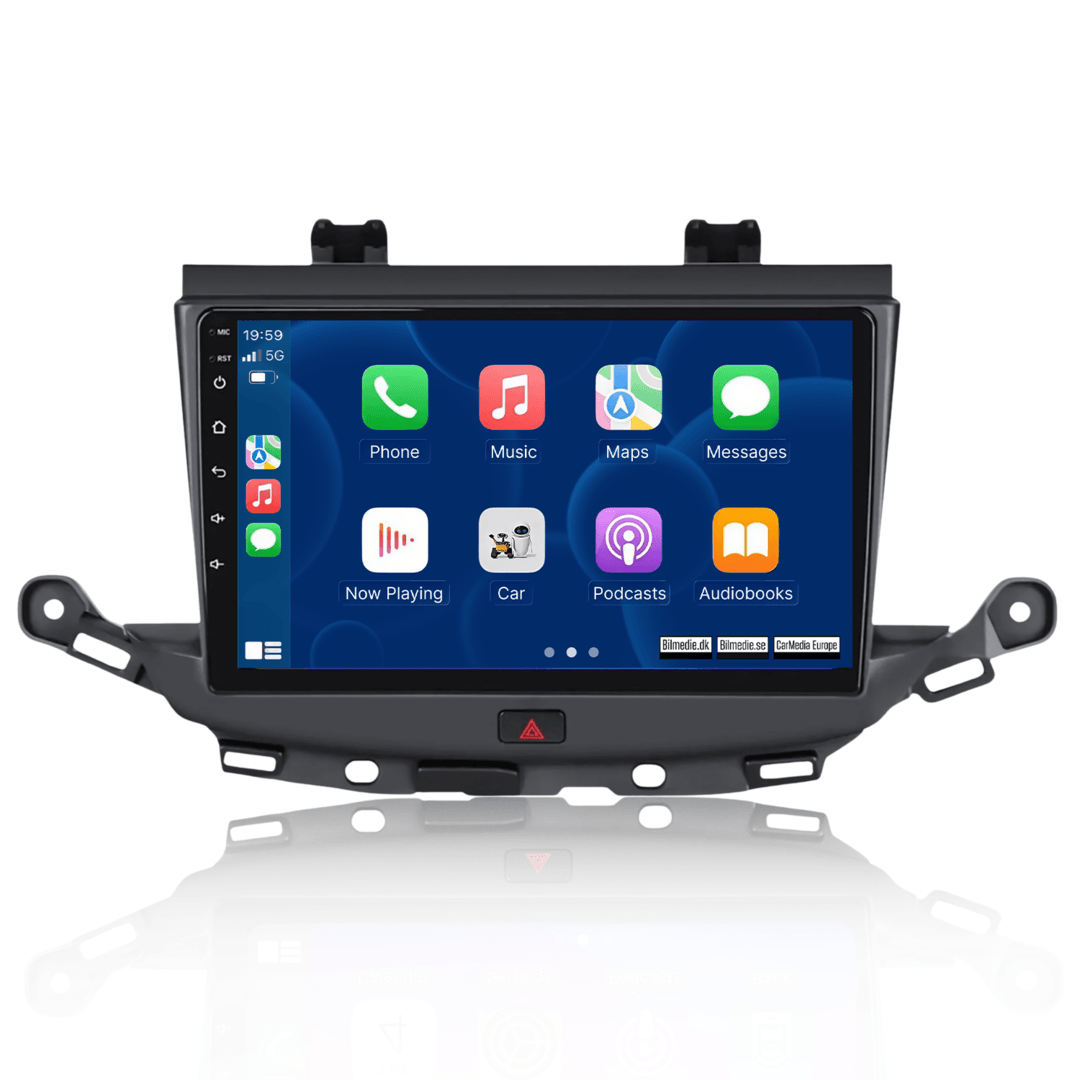 Opel Astra 16-20 - Radio 9" avec Apple CarPlay et Android Auto