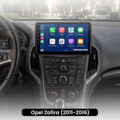 Opel Zafira 2011-2016 - autoradio 9" avec Apple CarPlay et Android Auto 