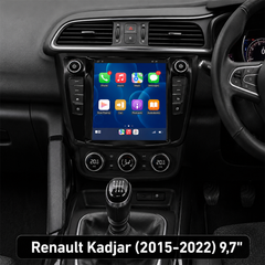 Renault Kadjar 2015-2022 - autoradio 9,7" avec Apple CarPlay et Android Auto 