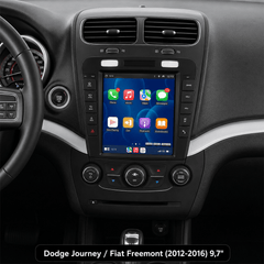 Dodge Journey / Fiat Freemont 2012-2016 - Autoradio 9,7" avec Apple CarPlay et Android Auto 