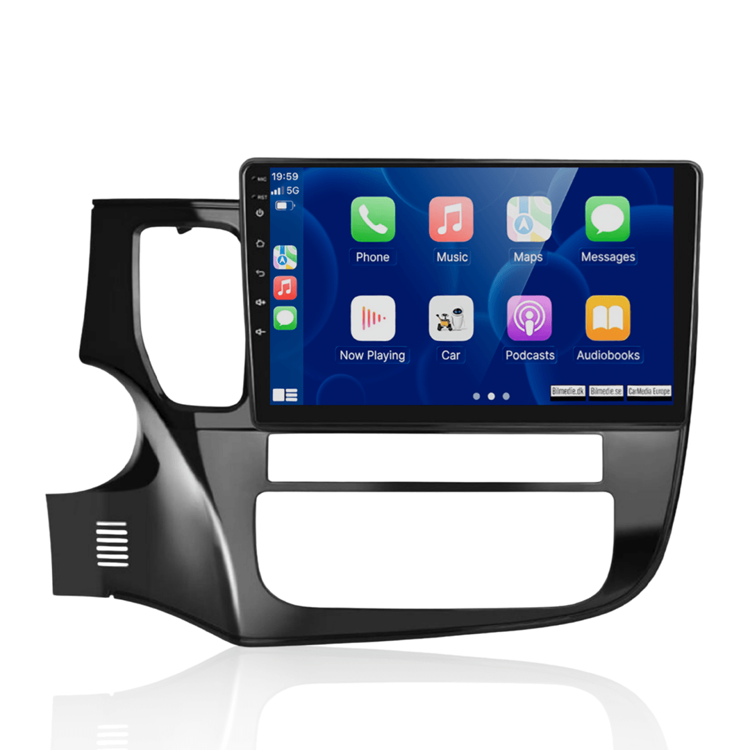 Mitsubishi Outlander 12-18 - Autoradio 10,1" avec Apple CarPlay et Android Auto 