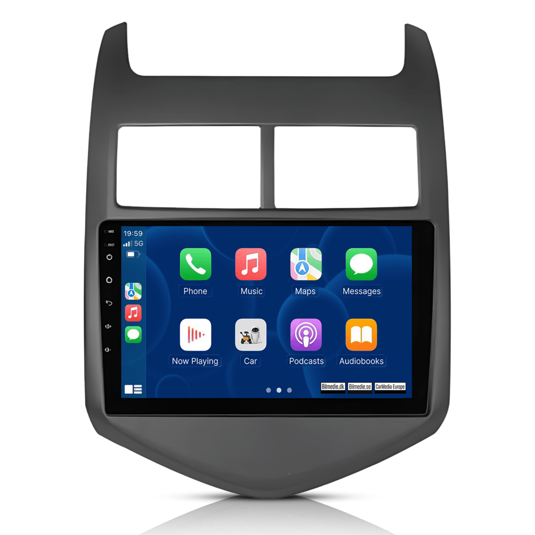 Chevrolet Aveo 2011-2015 - autoradio 9" avec Apple CarPlay et Android Auto 