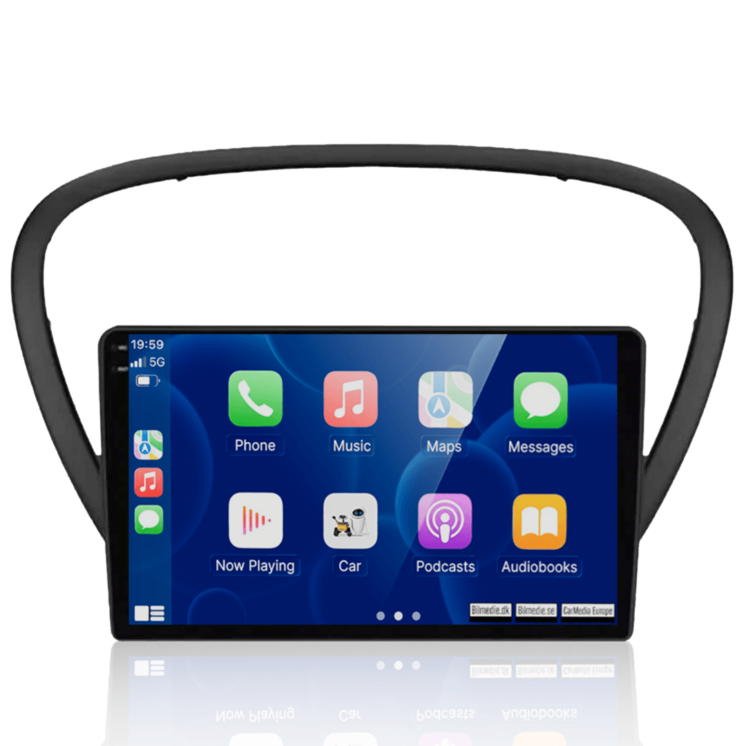 Peugeot 607 04-10 - Autoradio 9" avec Apple CarPlay et Android Auto 
