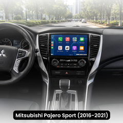 Mitsubishi Pajero Sport 2016-2021 - autoradio 9" avec Apple CarPlay et Android Auto 