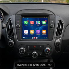 Hyundai ix35 2010-2015 - Autoradio 9,7" avec Apple CarPlay et Android Auto 