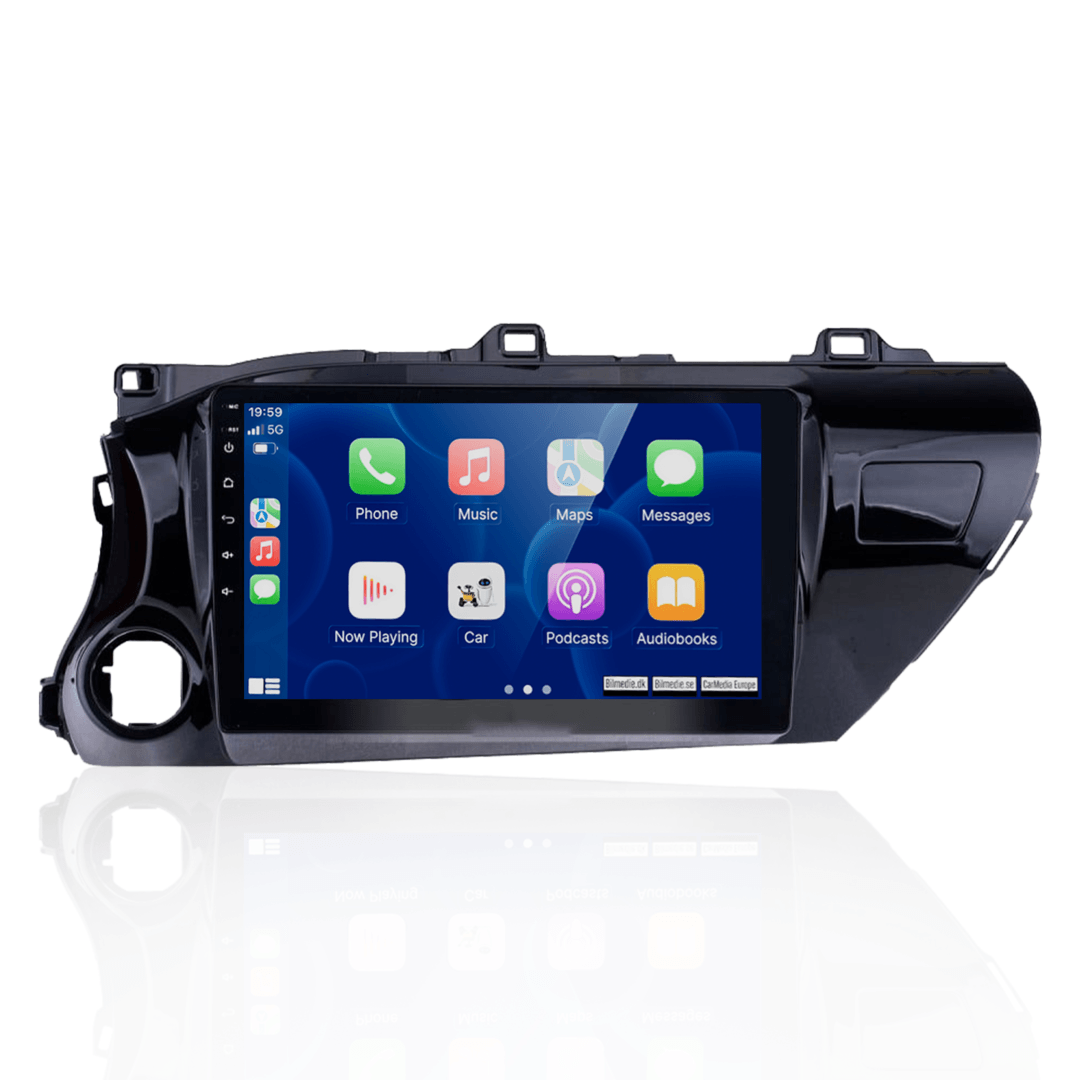 Toyota Hilux 15-20 - Autoradio 9/10,1" avec Apple CarPlay et Android Auto 