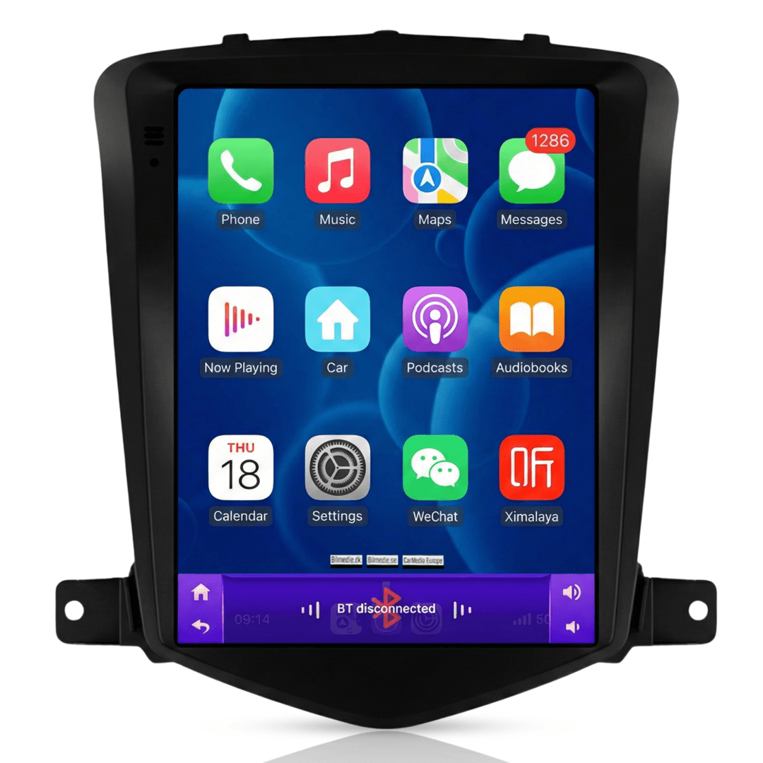 Chevrolet Cruze 08-12 - Autoradio 9,7" avec Apple CarPlay et Android Auto 