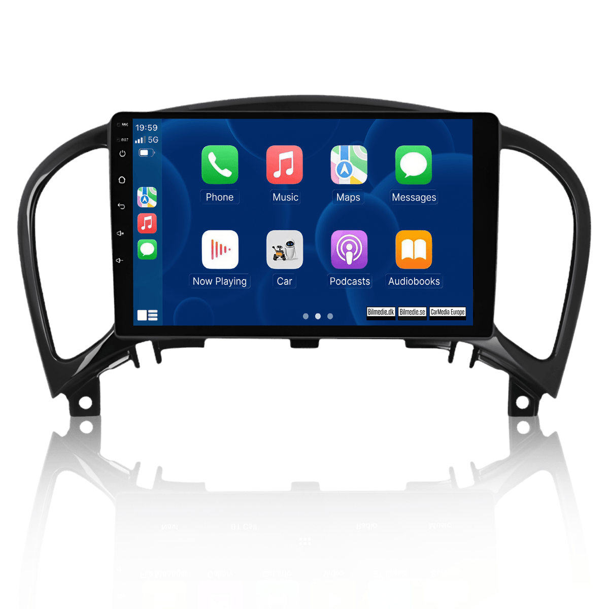Nissan Juke 10-14 - Autoradio 9" avec Apple CarPlay et Android Auto 