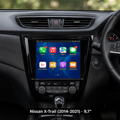 Nissan X-Trail 2014-2021 - autoradio 9,7" avec Apple CarPlay et Android Auto 