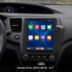 Honda Civic 2012-2015 - Autoradio 9,7" avec Apple CarPlay et Android Auto 