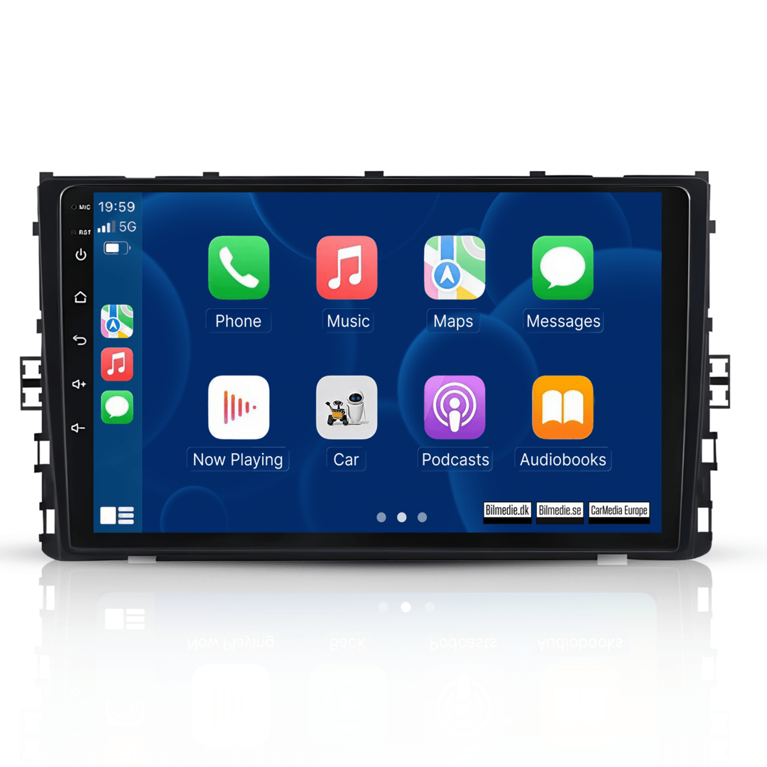 VW Polo 2018-2020 - Autoradio 9" avec Apple CarPlay et Android Auto 