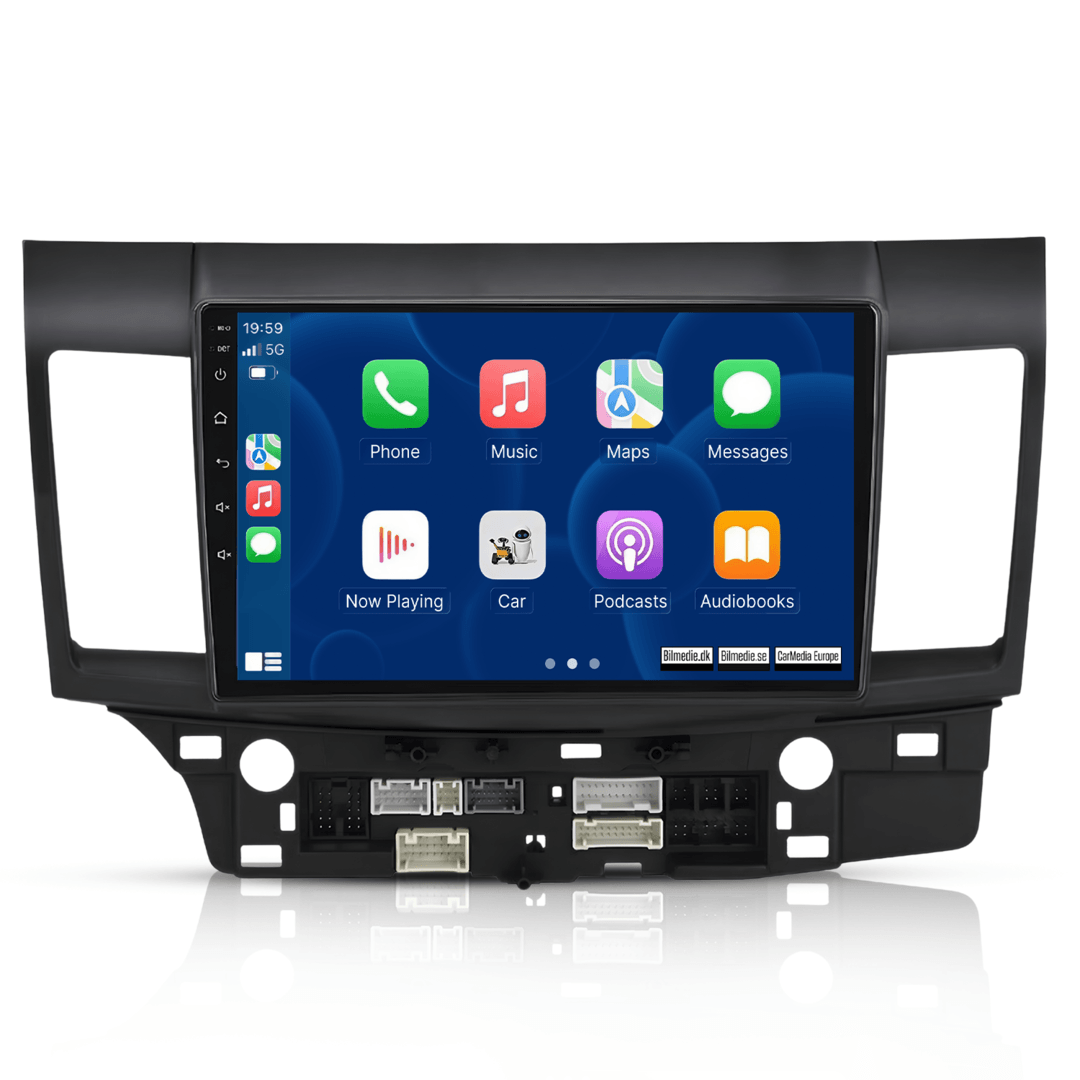 Mitsubishi Lancer 07-13 - autoradio 10,1" avec Apple CarPlay et Android Auto 