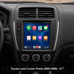 Toyota Land Cruiser Prado 2002-2009 - autoradio 9,7" avec Apple CarPlay et Android Auto 