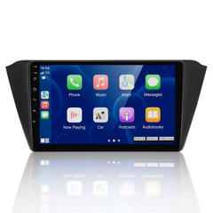 Skoda Fabia 3 2015-2019 – 9” autoradio met draadloze Apple CarPlay & Android Auto 