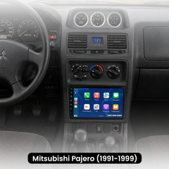 Mitsubishi Pajero 1991-1999 - Autoradio 9" avec Apple CarPlay et Android Auto 