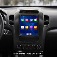 Kia Sorento 2013-2014 - Autoradio 9,7" avec Apple CarPlay et Android Auto 