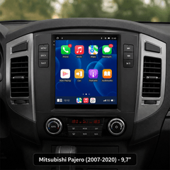 Mitsubishi Pajero 2007-2020 - autoradio 9,7" avec Apple CarPlay et Android Auto 