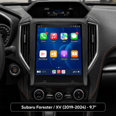Subaru Forester / XV 2019-2024 - Autoradio 9,7" avec Apple CarPlay et Android Auto 
