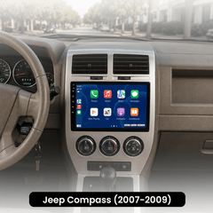 Jeep Compass 2007-2009 - autoradio 10,1" avec Apple CarPlay et Android Auto 