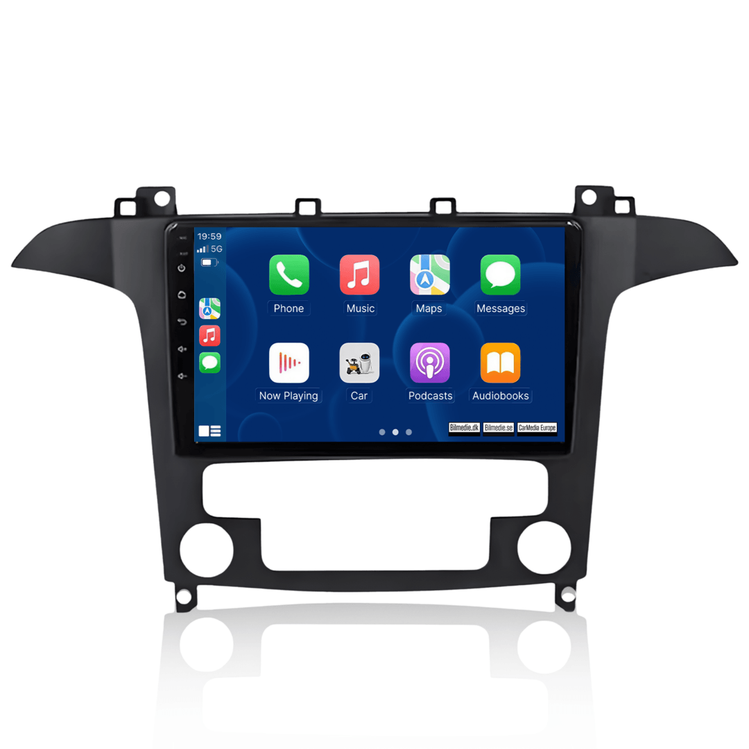 Ford S-Max 2007-2015 - Autoradio 9" avec Apple CarPlay et Android Auto 