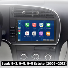 <h2>Saab 9-3 2007-2012 autoradio 9" avec Apple CarPlay et Android Auto</h2> 