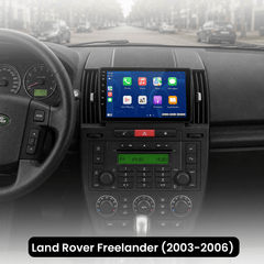 Land Rover Freelander 2003-2006 - autoradio 9" avec Apple CarPlay et Android Auto 