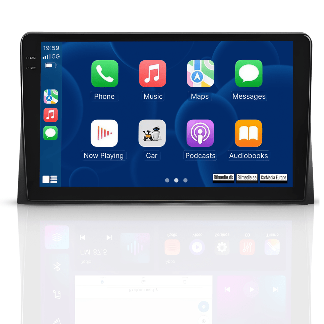 VW Transporter 2003-2015 - Autoradio 9" avec Apple CarPlay et Android Auto 