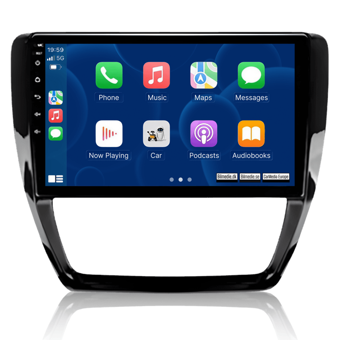 VW Jetta/Bora 11-18 - Autoradio 10,1" avec Apple CarPlay et Android Auto 