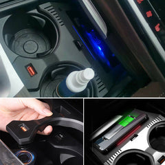 Chargeur de téléphone sans fil BMW Série 5 & Série 6 2018-2025 avec charge rapide 15W 