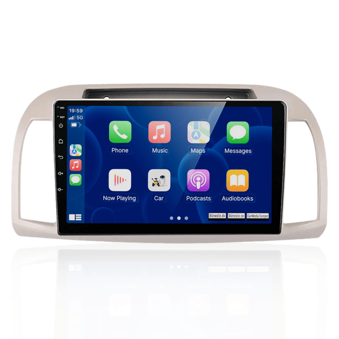 Nissan Micra 02-10 - autoradio 9" avec Apple CarPlay et Android Auto 