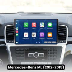 Mercedes-Benz ML 2012-2015 - Autoradio 9" avec Apple CarPlay et Android Auto 