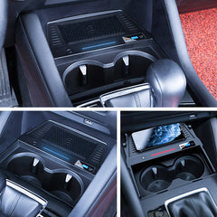 Chargeur sans fil 15W à charge rapide pour Mazda 3 2019-2021 