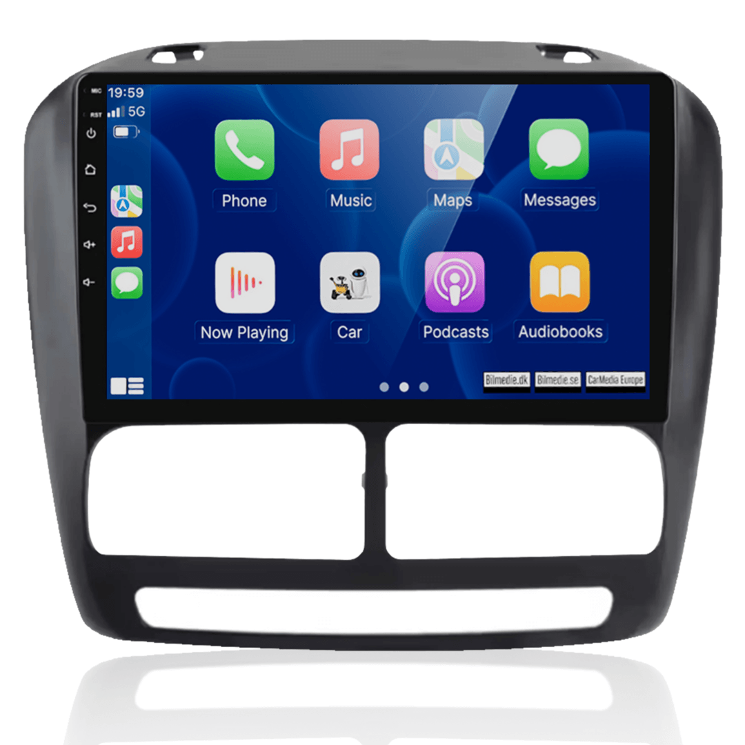 Fiat Doblo 10-15 - autoradio 9" avec Apple CarPlay et Android Auto 