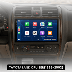 Toyota Land Cruiser 1998-2002 - Autoradio 9" avec Apple CarPlay et Android Auto 