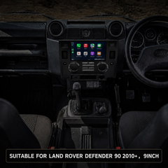Land Rover Defender 2007-2016 - autoradio 9" avec Apple CarPlay et Android Auto 