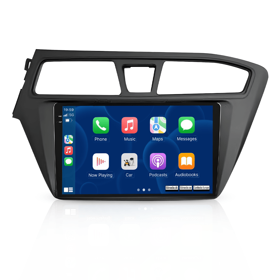 Hyundai I20 14-19 - autoradio 9" avec Apple CarPlay et Android Auto 