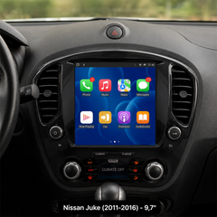 Nissan Juke 2011-2016 - Autoradio 9,7" avec Apple CarPlay et Android Auto 