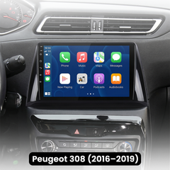 <h2>Peugeot 308 2016-2019 : autoradio 9" avec Apple CarPlay et Android Auto</h2> 