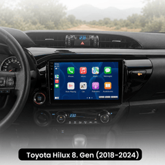 Toyota Hilux 8. Generation 2018-2024 - Autoradio 10,1" avec Apple CarPlay et Android Auto 