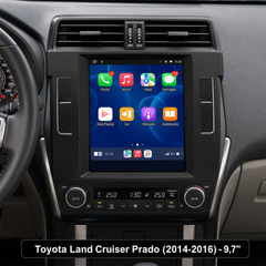 Toyota Land Cruiser Prado 2014-2016 - Autoradio 9,7" avec Apple CarPlay et Android Auto 